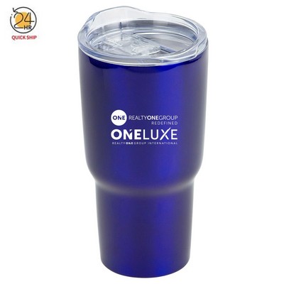 30 oz Vacuum Insulated Stainless Steel Travel Tumbler